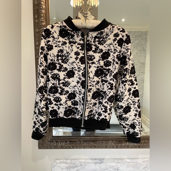 Floral Bomber Jacket - Picture 3 of 3